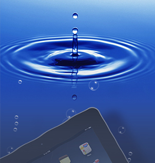 iPadの水没データ復旧サービス